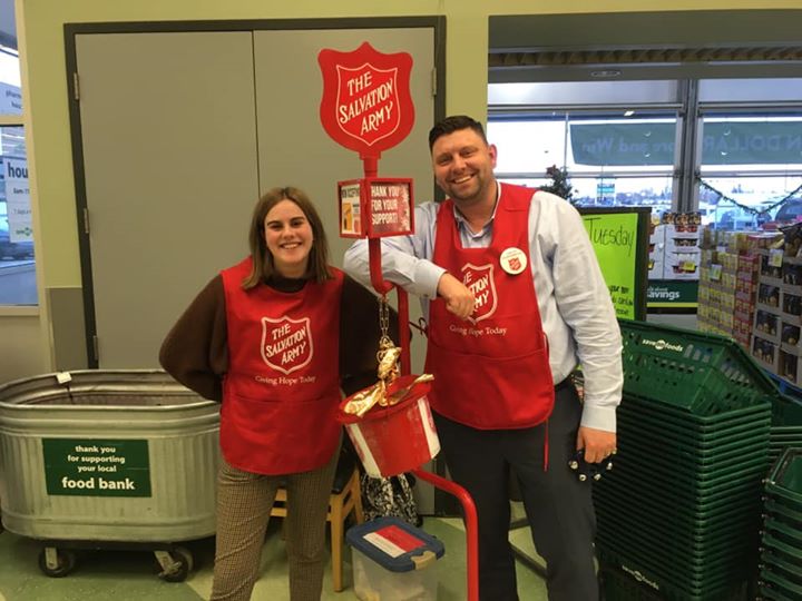 Found these two Rotarians having a great day at Save on Foods with the…