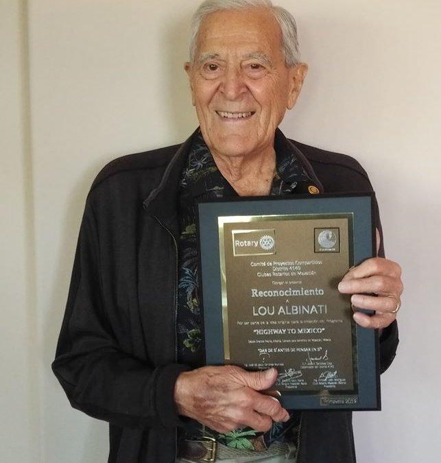 Our November 01 meeting was a chance to pay tribute to Lou Albinati the…