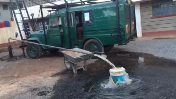 The borehole has been successfully drilled down to a depth of 255 metres. Cool…
