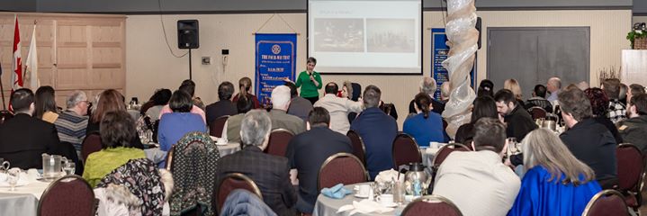 We started February with the Grande Prairie Library Director Deb Cryderman updating us on…