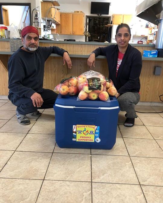 Feeding those in need at Rotary House, a great program from the Khwahish Foundation