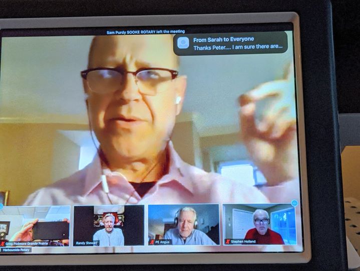 This morning, thanks to Kevin’s post, I joined his home club The Rotary Club…