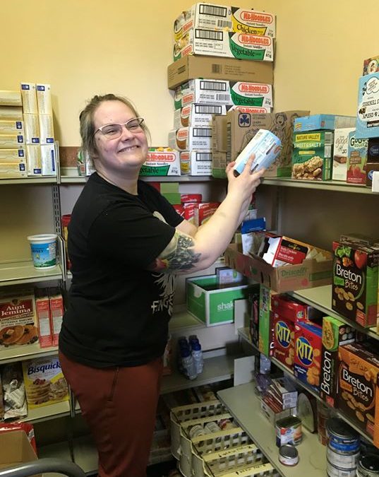Natasha is one of many volunteering at the Wembley Food Bank. They are grateful…