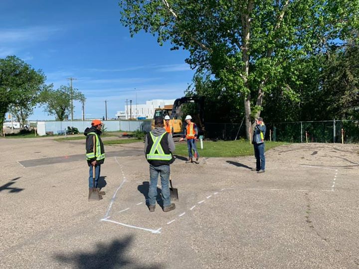 Gates are open at the campground, and paving has started on the top loop.…
