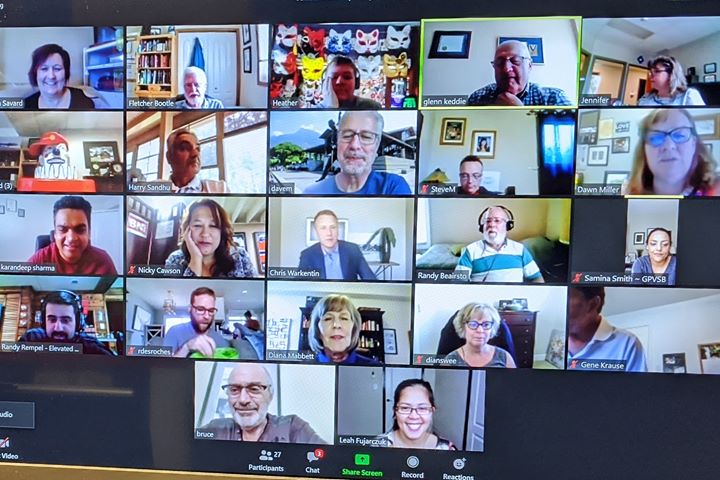 Another busy meeting as two new members; Nicky Cawson and Randy Rempel were inducted…