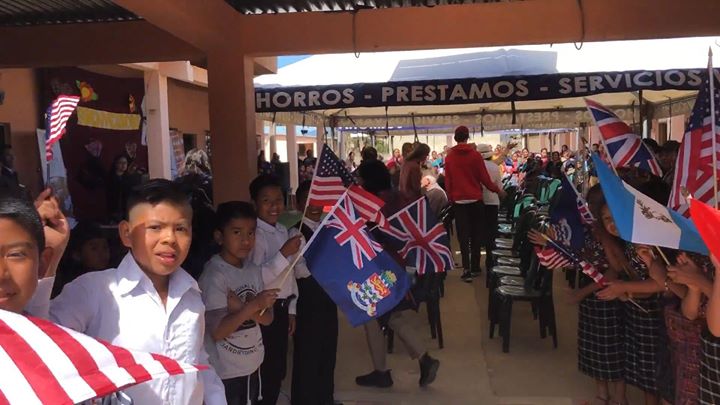 This is the reception to expect at schools when you travel with the Guatemala…