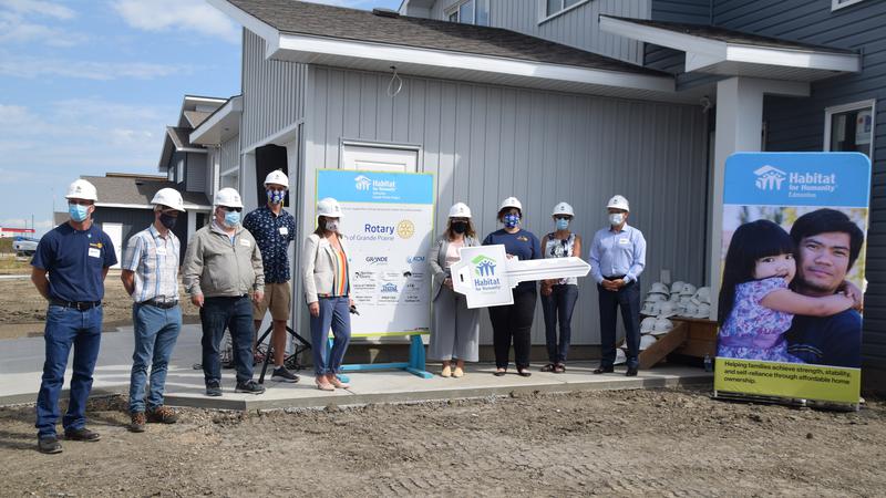 Construction of eight Habitat for Humanity houses in the the City of Grande Prairie…