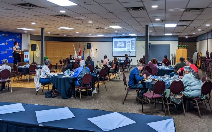 Another busy meeting as District Governor Jim Ferguson joined us on Zoom talking about…