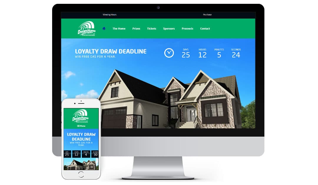 If you have a group looking to do some fundraising our Dream Home Lottery…