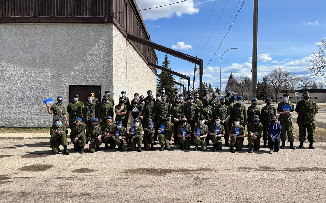 A huge thank you to the Grande Prairie Army Cadets Unit 2850  Grande Prairie Air